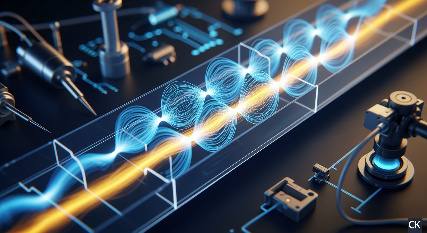 KI-Hardware: Größtes Spin-Wellenleiter-Netzwerk geschaffen